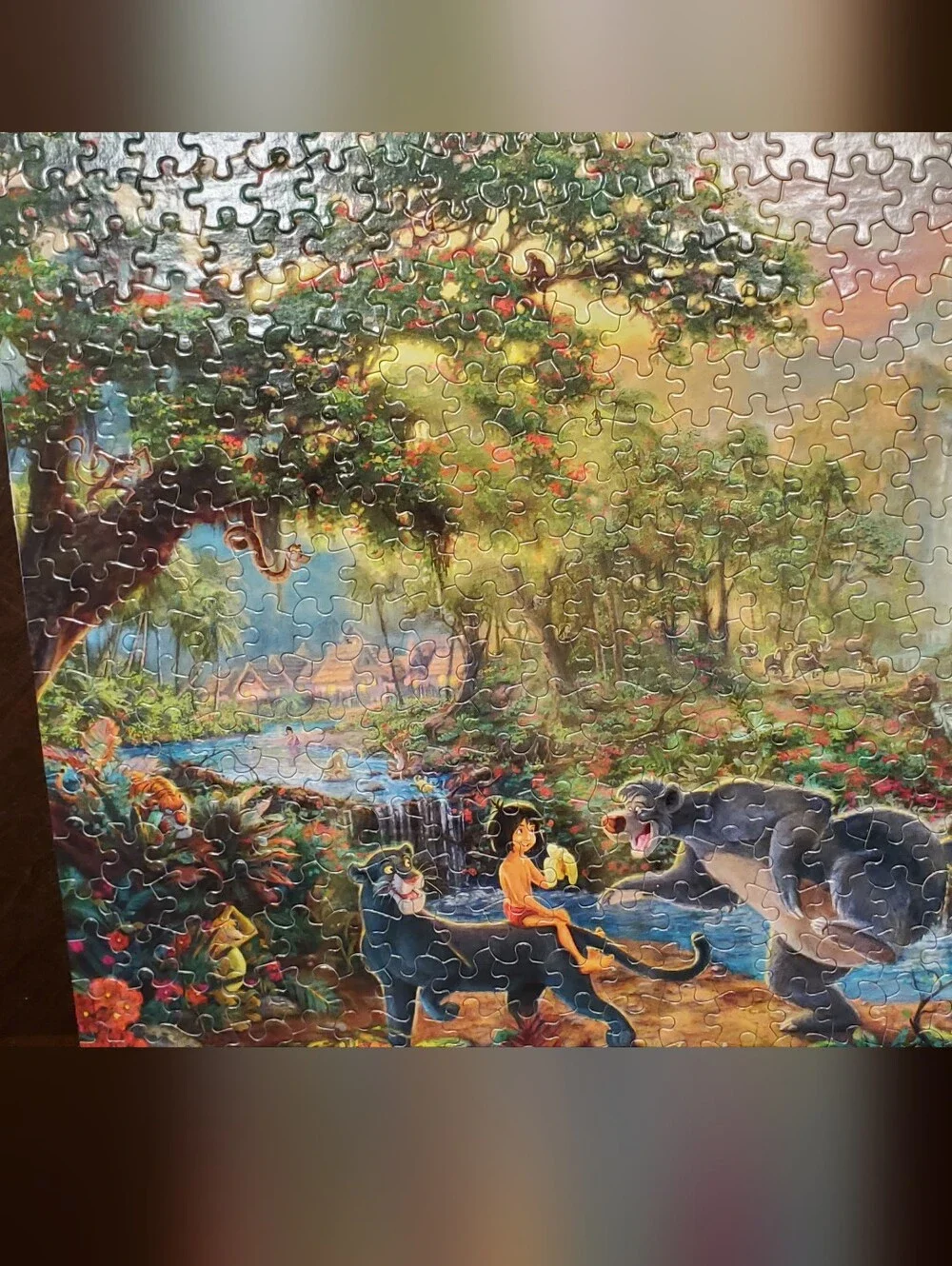 Disney Thomas Kinkade 8 Jigsaw Puzzle Set - Multi Color 500 Pieces Each